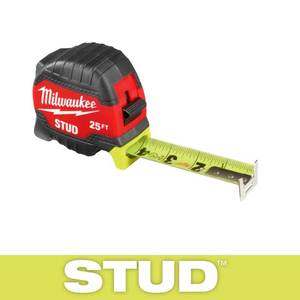 lot 6335 image: A25 ft. Gen II  STUD Tape Measure