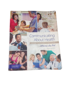 lot 6357 image: Communicating About Health Current Issues and Perspectives - 5th Edition