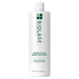 lot 6377 image: Biolage Styling Gel�e - Styling Gel for Slick Backs and Heatless Curls, Firm Hold, Adds Shine & Controls Frizz, Vegan & Cruelty-Free, 16.9 Fl Oz