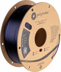 lot 9862 image: Polymaker PolyLite 3D Printer PETG Filament Translucent Blue 1.75mm 1kg, Legacy PETG Formula, Reliable Everyday Filament, Strong Layer Bonding, Compatible with Most 3D Printers