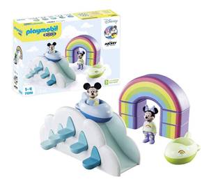 lot 11591 image: Playmobil 1.2.3 & Disney Mickeys & Minnies Cloud Home