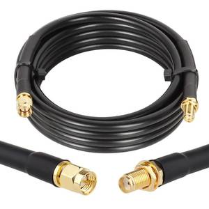 lot 12127 image: XRDS-RF SMA Cable 8FT, Extension Cable With Male to Female Connector 50 Ohm KMR240 Low Loss Coax Coaxial Cable