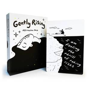 lot 12164 image: Epic Bones Gently Rising Affirmation Cards for Mindfulness & Manifestation, Daily Positive Affirmations, Inspirational Gifts, Deck of 52