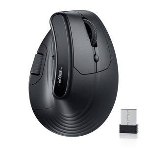 lot 12171 image: ECHTPower Ergonomic Vertical Mouse, Wireless Rechargeable Mouse with LED Display, 7-Level Adjustable DPI up to 8000, Silent & Programmable Buttons, Multi-Device Connection for PCMacLaptop