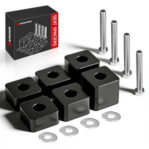 lot 12172 image: Seat Spacers Recline Lift Kit (34-2.25) for Ford F150 2015  Compatible with Ford F250 F350 F450 Super Duty 2017 - Front & Rear Front Seat Elevation Spacers