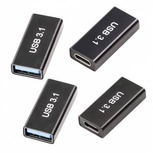 lot 12207 image: 4PACK UpgraDed USB Female to USB-C Adapter - Compatible with MacBook ProAir, iPad Pro, Google Pixel, Huawei & More