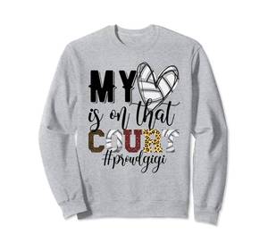 lot 12219 image: On That Court Proud Volleyball Gigi Of A Volleyball Player Sweatshirt