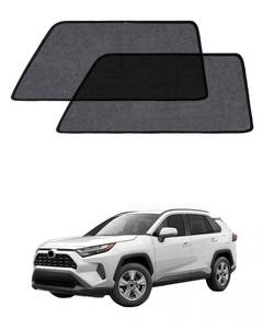 lot 12396 image: Car Window Shade for Toyota RAV4 2019-Now,2 Pack UV & Glare Protection, Breathable Privacy Screen, Insect & Bug Blocker Magnetic Mesh Side Rear Sun Shades for Baby Camping, Napping & Travel