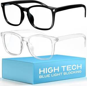 lot 12417 image: livho High Tech Blue Light Glasses - Advanced Blue Light Blocking Computer Glasses - Screen Fatigue & UV Protection