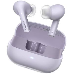 lot 12442 image: TOZO E2 Wireless Earbuds with 2 Mics AI Call Noise Cancellation, 10mm Drivers with Powerful Bass, App Customize 32 EQs, 30H Playtime, Bluetooth 5.3 Ear Buds, Comfort Fit in-Ear Headphones(Turns On)