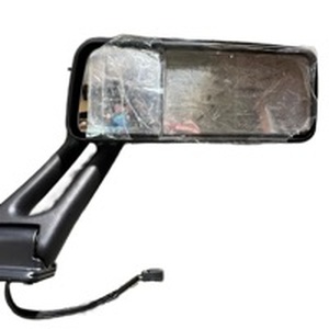 lot 15182 image: Peterbilt 379 587 Power Heated Chrome Door Mirror - Driver Side