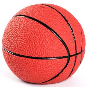 lot 15188 image: H&W Basketball Piggy Bank for Boys, Shatterproof Basketball Sports Themed Coin Bank, Small Size, Gift for Kids(S Size)
