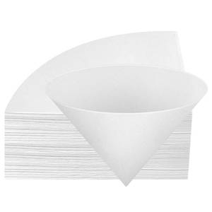 lot 16162 image: NACHLYNN Fryer Oil Filter 100pcs 10 inch Cooking Oil Filter Kitchen Oil Filters Non-Woven Filter Cones Maple Syrup Filters Beeswax Filters Grease Filter Cones for Restaurant Kitchen Cafe