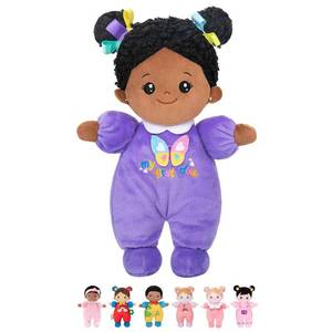 lot 16167 image: OUOZZZ 10 Black Baby Doll for 1 Year Old Girl Gifts - First African American Baby Dolls for Toddler Girl Toys Birthday Gift & 1 Year Old Toys