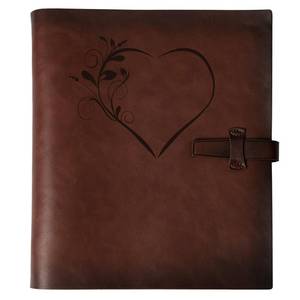 lot 17264 image: Photo Album 4x6 200 Photos, Genuine Leather Photo Albums with Writing Space with 30 Writing Paper, Travel Family Wedding Kids Graduation Ultrasound Baby Picture Album Scrapbook Photo Album��LOVE��