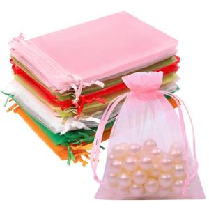 lot 18433 image: Crweety 50PCS Organza Bags 3x4 Multicolor, Small Gift Bags Bulk for Jewelry Candy Goodie Treat Sachet, Mesh Gift Bag Drawstring for Wedding Baby Shower Party Favors, Easter Gifts Wrapping Supplies