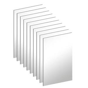 lot 18434 image: DARENYI 10Pcs Acrylic Mirror Tiles for Wall Decor, 4 x 6 x 0.07 Rectangular Wall Mirror Sheet with Adhesive Stickers for Bathroom, Bedroom, Living Room, Home, Tables Centerpieces Decor
