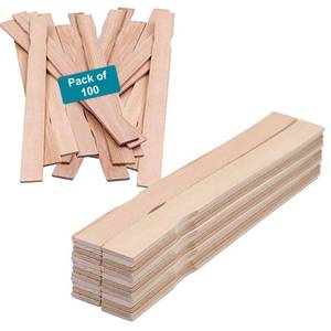 lot 18435 image: Perfect Stix - PAINT12-100 12 Wooden Paint Paddle Stirrer Sticks Length (Pack of 100)