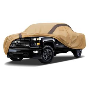 lot 19027 image: FSGRICH Silverado Car Cover Waterproof All Weather Compatible with Silverado, Outdoor Anti-UV Sun Rain Protection Truck Cover