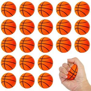 lot 19993 image: LovesTown 40 PCS Basketball Stress Ball for Kids and Adults, 2 Inch Mini Foam Squeeze Fidget Ball for Basketball Birthday Theme Party Favor Stress Relief Game Day Decoration Easter Goodie Bag Stuffers