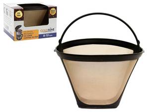lot 20014 image: GoldTone Brand (Made in the USA) Reusable No.4 Cone Style Replacement Coffee Filter replaces your Cuisinart Permanent Coffee Filter for Machines and Brewers (1 Pack)