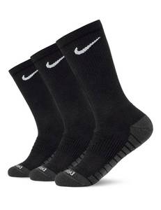 lot 20111 image: Nike Unisex Adult Everyday Cushioned Sock, BlackAnthraciteWhite, X-Large US