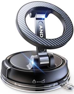 lot 20112 image: ANDERY Car Phone Holder for Magsafe 78LBS Strongest Suction & 2400gf Strongest Magnetic 360° Adjustable Car Phone Mount, Phone Holders for Your Car for iPhone 17-12 Pro Max Air Plus (Carbon Fiber)