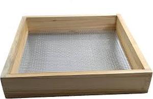 lot 3649 image: Wood and metal soil sifter