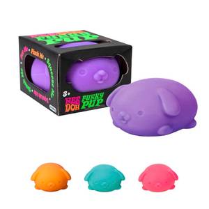 lot 2007 image: Schylling NeeDoh Funky Pups �� Squishy Sensory Toy �� Soft Dough Filling �� Color May Vary One Dog Per Pack
