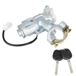 lot 4324 image: WMPHE Ignition Switch Lock Cylinder wth 2 Keys Replacement for 45020-02-3 Compatible with Toyota Corolla Matrix 2003 2004 2005 2006 2007 2008 Ignition Key Switch