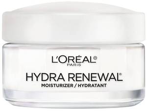 lot 4357 image: LOreal Paris Skincare Hydra-Renewal Face Moisturizer with Pro-Vitamin B5 for Dry Sensitive Skin, All-Day Hydration, 1.7 Oz