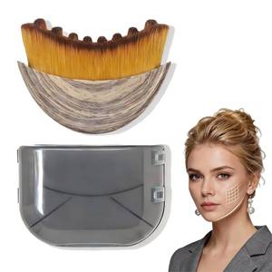 lot 4369 image: Facial Contour Sculpting Brush �� Lymphatic Drainage for Anti-Puffiness, Lift & Glow  Boosts Skincare Absorption