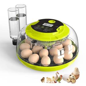 lot 5773 image: Incubator for Hatching Eggs, 18 Eggs Capacity, Incubators with Egg Candler, Automatic Egg Turner, Temperature & Humidity Control, Full Viewing for Chicken, Duck, Quail, Goose, Parrot, Pigeon