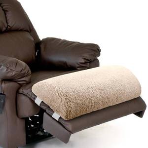 lot 5792 image: Wesiti Recliner Foot Pillow Cushion High Resilience Sherpa Memory Foam Bolster Sleeping Rest Multipurpose Half Roll Leg Pillow Suitable for Bed Chair Sofa Headrest Back Lumbar Leg Support(Light Camel)