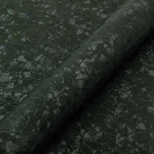 lot 5806 image: Abyssaly Dark Green Peel and Stick Wallpaper - 15.7 x 787.4 Modern Textured Embossed Wall Paper - Removable Self Adhesive Waterproof Contact Paper for Bathroom Bedroom Countertops Cabinet Home Decor