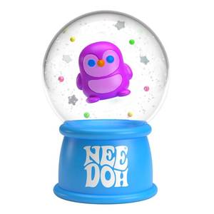 lot 6470 image: Schylling NeeDoh Squishmas Squish N Snow Globes - Christmas Squeeze Toy - Assorted Colors - Ages 3 to Adult (Pack of 1)