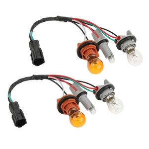 lot 10204 image: 2Set Socket & Wire with Bulbs Tail Light Harness Assembly Compatible with Kia Sorento 2014 2015 Tail Lamp Socket Wiring wBulbs, Replace 92480-1U500 Wire Harness wBulbs