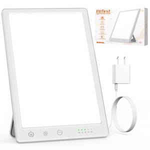 lot 12284 image: Light Lamp, Portable Full Spectrum LED Light Sunlight Personal Daylight with 3 Adjustable Color��Stepless Brightness Levels, Timer��Memory Function for Home Office Winter (Turns On)