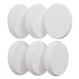 lot 12331 image: AmazerBath 6 PCS Lotion Applicator Replacement Pads, Back Sunscreen Applicator for Kids, Elderly, Women, Apply Cream Medicine Skin Cream Moisturizer Sunscreen Tanner, Handle Not Included��White