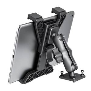 lot 12344 image: OHLPRO Heavy Duty Drill Base Tablet Holder for Trucks & Boats �� Permanent Dashboard Mount for 7-11���� iPad miniAirPro �� Anti-Shake Vibration-Free Navigation Mount for Wall, Desk, Commercial Vehicles