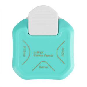 lot 12378 image: MyArTool 3 Way Corner Rounder Punch, 4mm, 7mm, 10mm 3 in 1 Corner Cutter for Paper Crafts, DIY Projects, Laminate, Photo Corner, Card Making and Scrapbooking