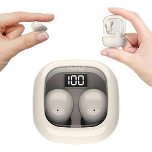 lot 12382 image: CNBRO Invisible Mini Sleep Earbuds Ear Buds for Side Sleepers Sleeping, Small Ears Canals Women Wireless Bluetooth Low Profile Smallest Disgused Tiny Micro Discreet Hidden Earbuds Headphones for Work
