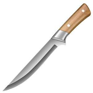 lot 12437 image: Uibkor 6 Inch Boning Knife, Super Sharp Fillet Knife Butcher Knife, Curved Semi-Stiff Blade for Meat Cutting, Filleting & Deboning, with Non-Slip Ergonomic Handle for Chefs Home Kitchen & Culinary Use