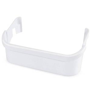 lot 14438 image: AMI PARTS 240351601 Refrigerator Freezer White Door Bin Dustbin Side Frame Replacement for Kenmore Frigidaire Refrigerator - Repalce 240351607, 891154, AP2115974, PS430027, AH430027, EAP430027