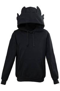 lot 14441 image: Adult Dragon Hoodie with Ears Cosplay Costume Hooded Sweatshirt Movie Dragon Pullover Coat Jacket (Size Unknown)