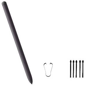 lot 14445 image: Black Galaxy Tab S6 Lite Pen Replacement for Samsung Galaxy Tab S6 Lite S Pen (EJ-PP610) Stylus Pen Replacement Free 5 Tips for Samsung Galaxy Tab S6 Lite S Pen