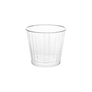 lot 17190 image: Party Essentials DeluxeElegance Hard Plastic Party CupOld Fashioned TumblerCocktail Glass, 9 oz., 80 Count, Clear