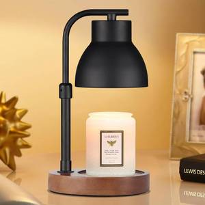 lot 18447 image: Dimmable Candle Warmer Lamp Adjustable Height Electric Wax Melt Warmer for Jar Scented Candles Suitable for Home Office Decor Birthday Gifts for Women Mom Grandma��with 2 Bulbs��