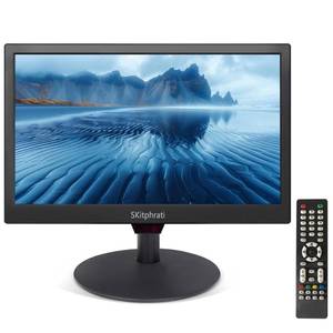 lot 19047 image: SKitphrati 15.6 Inch Small Computer PC Monitor, 1366x768 Video Screen With HDMI VGA BNC Ports, VESA Mounting, NVRDVR for Home Office, Built-in Speakers