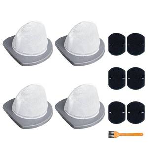 lot 19077 image: 4 Pack 2033 Vacuum Replacement Filter Compatible with Bissell Featherweight Stick Lightweight Bagless Vacuum 20331 20333 20334 20336 20339 2033M, 4 Mesh Filters & 6 Foam Filters, Replace No.1611508